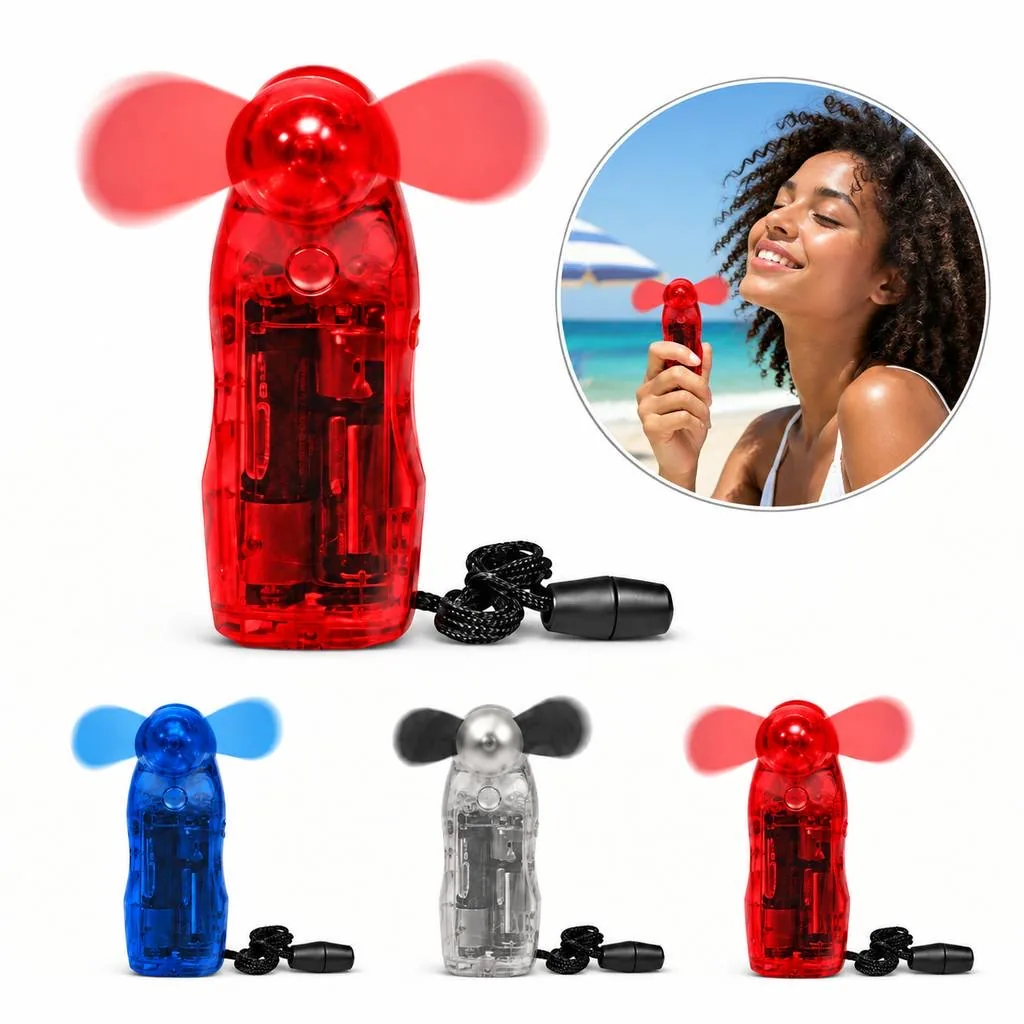 Portable USB Mini Fan with 2 Speed Settings ABS 2