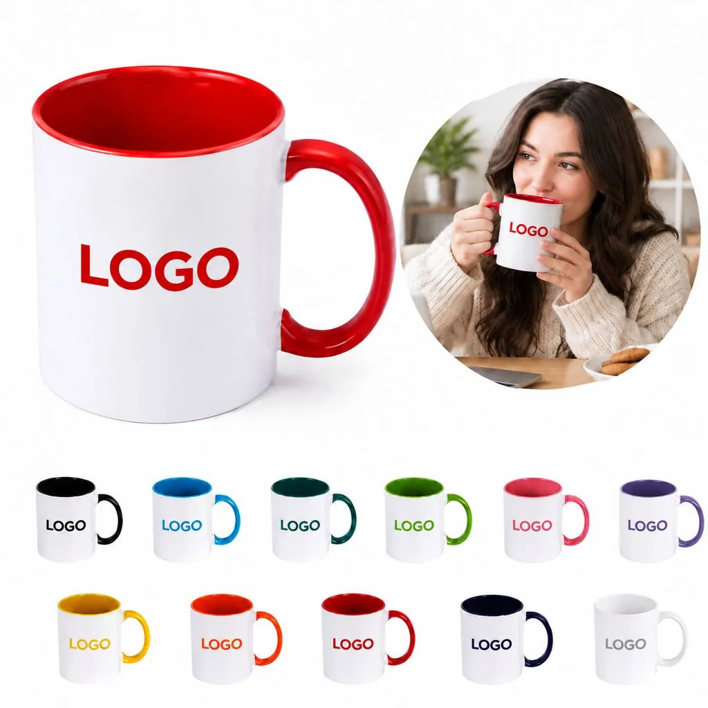 Reusable Ceramic Mug for Coffee Tea Hot Chocolate
