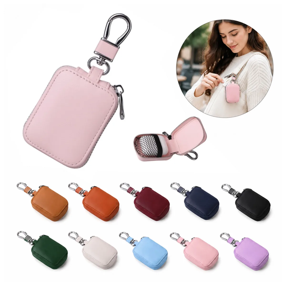 Slim Faux Leather Protective Shell for Electronic Devices 2