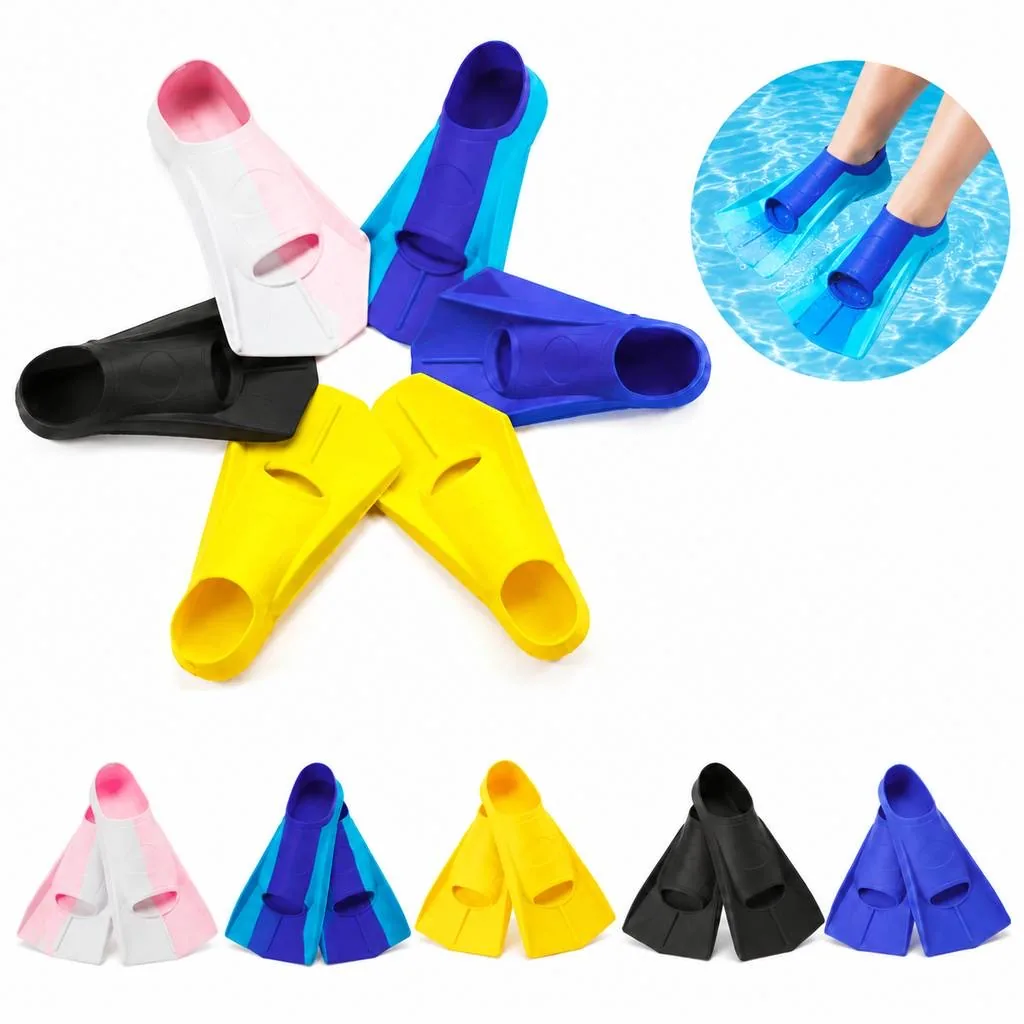 Soft Silicone Training Fins for Swimming 2