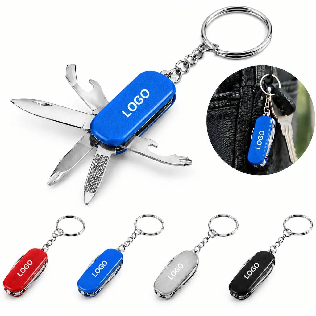 Stainless Steel Compact Keychain Knife for Everyday Carry