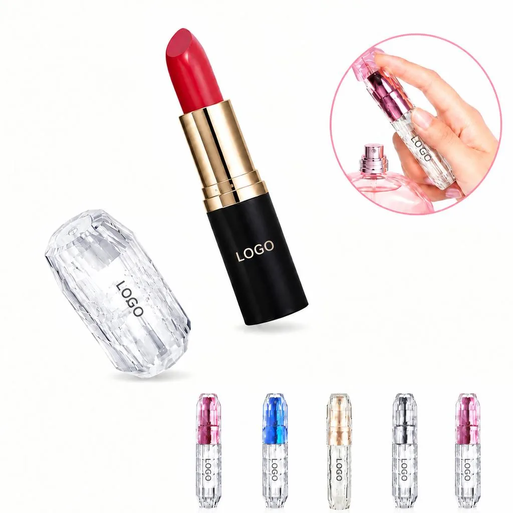 Diamond Pattern Refillable Travel Perfume Atomizer