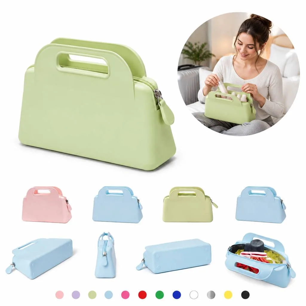 Soft Touch Cosmetic Organizer with Compartments 2