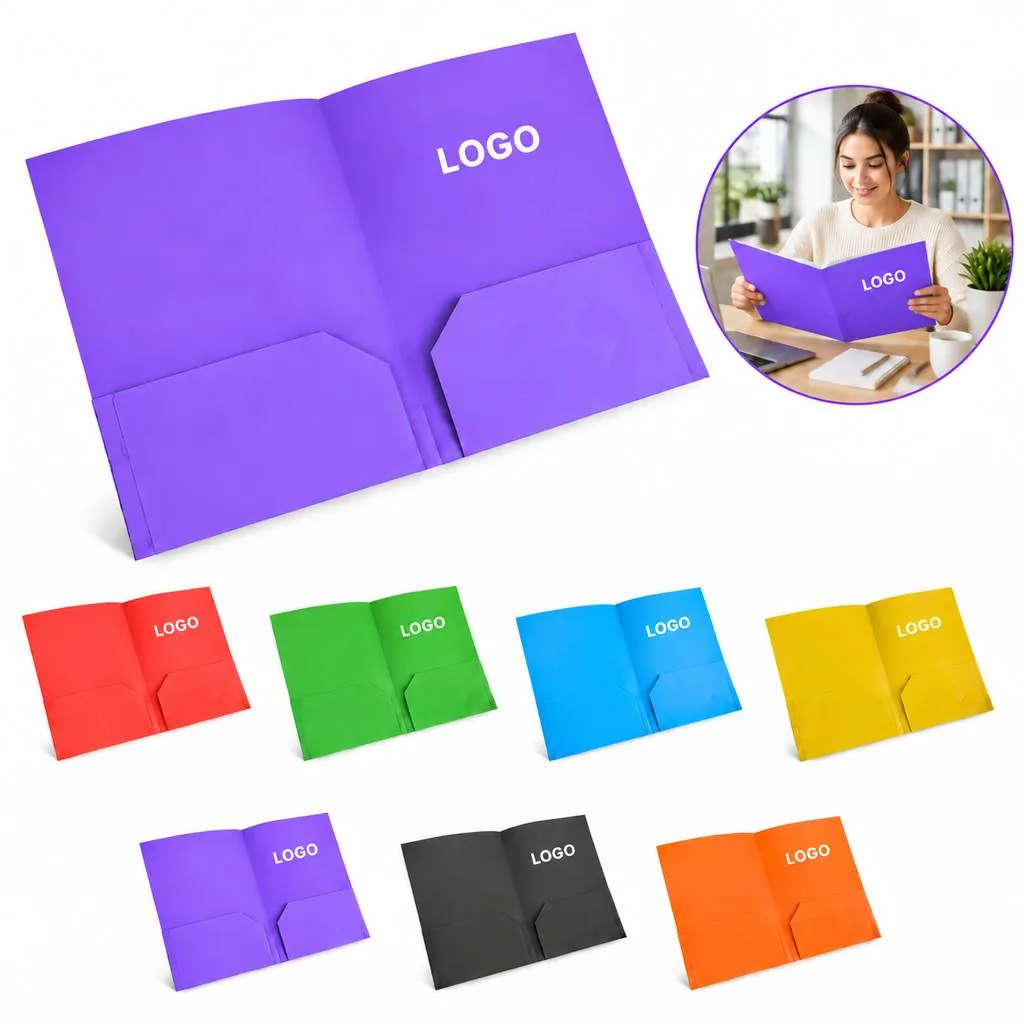 Durable Letter-Size File Folder with Secure Closure for