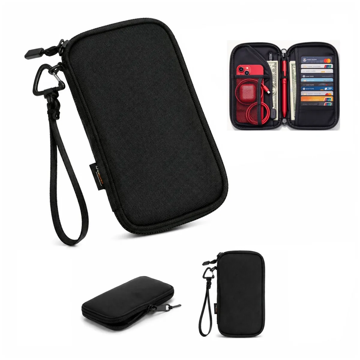 Travel Passport Document Storage Wallet Compact 2