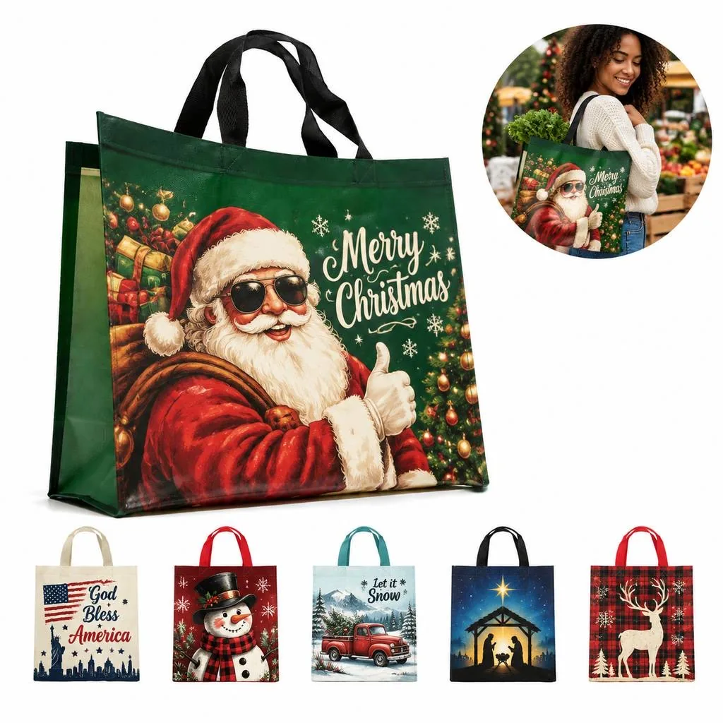Reusable Laminated Non-Woven Shopping Tote Bag 2