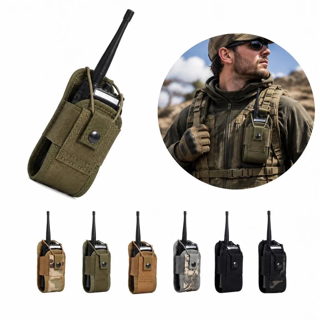 Compact Water-Resistant Oxford Tactical Gear Organizer Bag 2