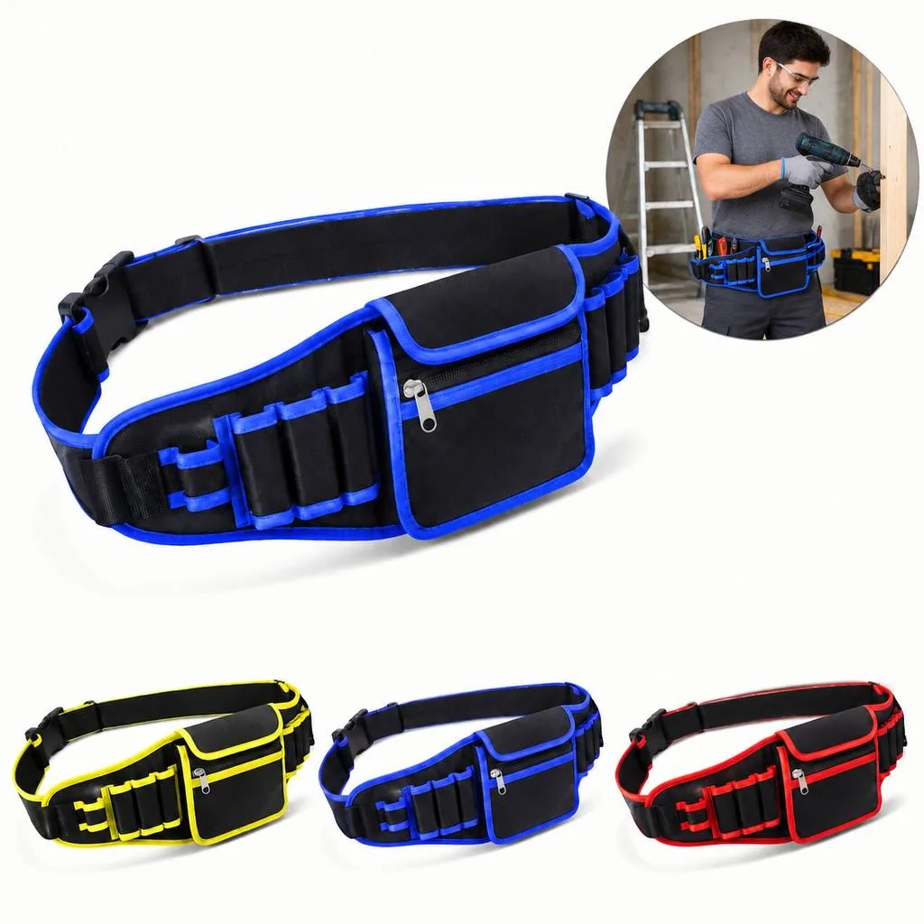 Heavy Duty Oxford Tool Waist Pack with Multi Pockets 2