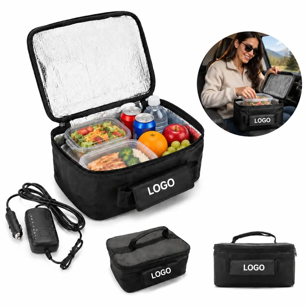 12V Heated and Cooled Insulated Travel Bag for Car