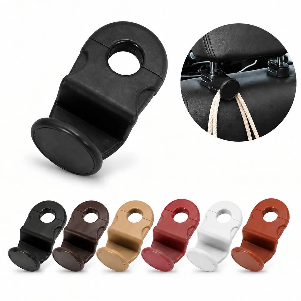 Car Seat Headrest Hook for Bag Storage 2