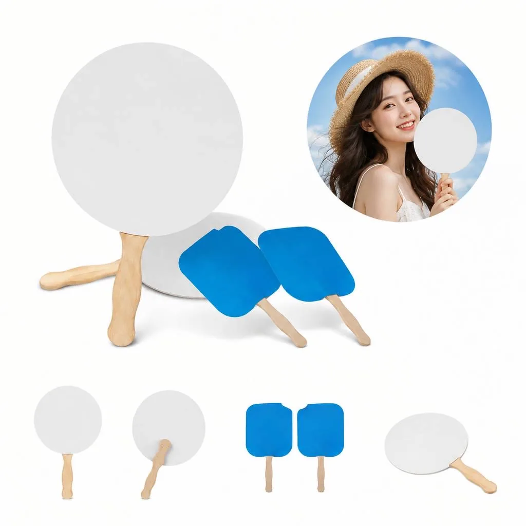 Custom Full Color Promotional Handheld Fan 2