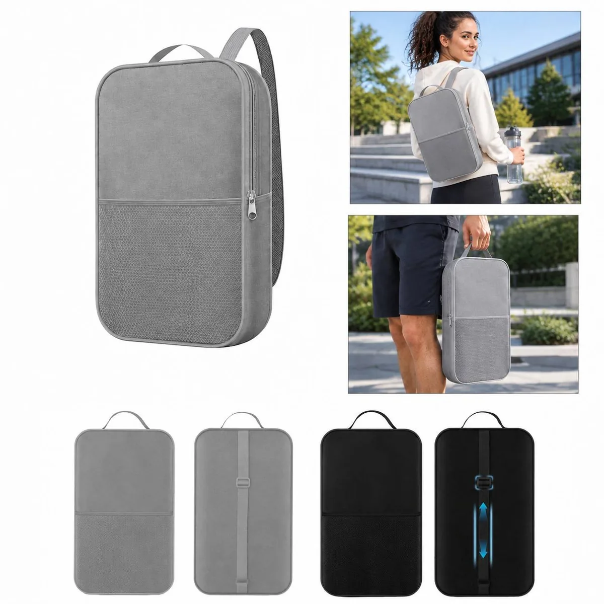 Compact Crossbody Pickleball Sling Bag with Padded Paddle 2