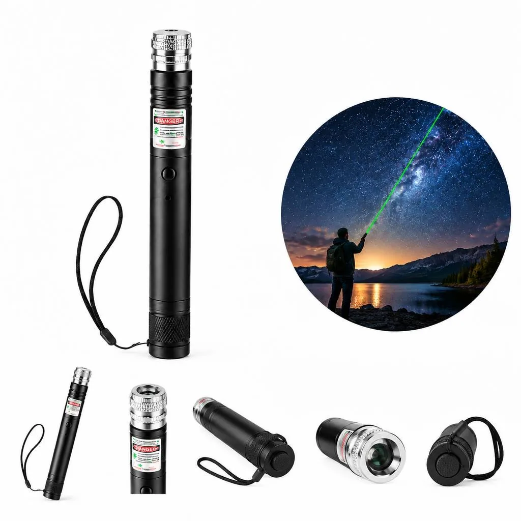 Compact Green Laser Pointer for Presentations and Stargazing 2