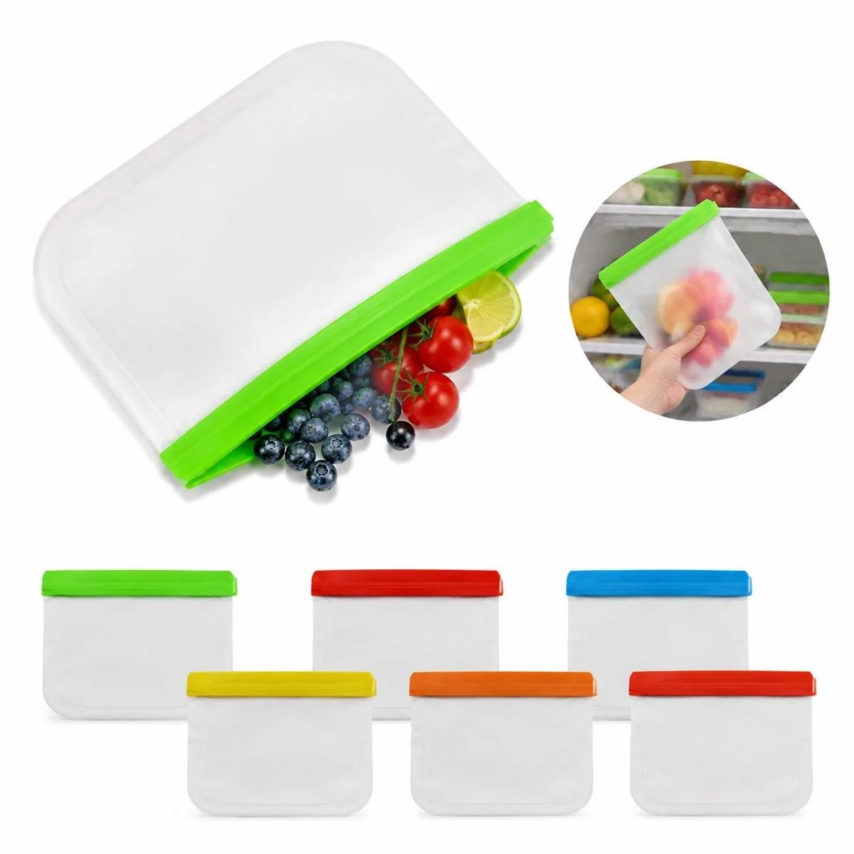 Reusable Eco-Friendly Zip Storage Pouch 2