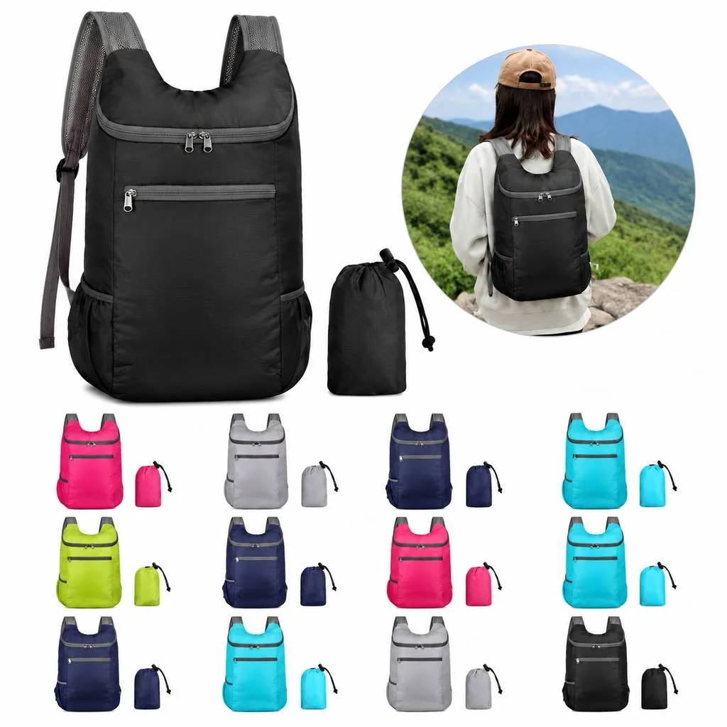 Compact Foldable Water-Resistant Travel Backpack 2