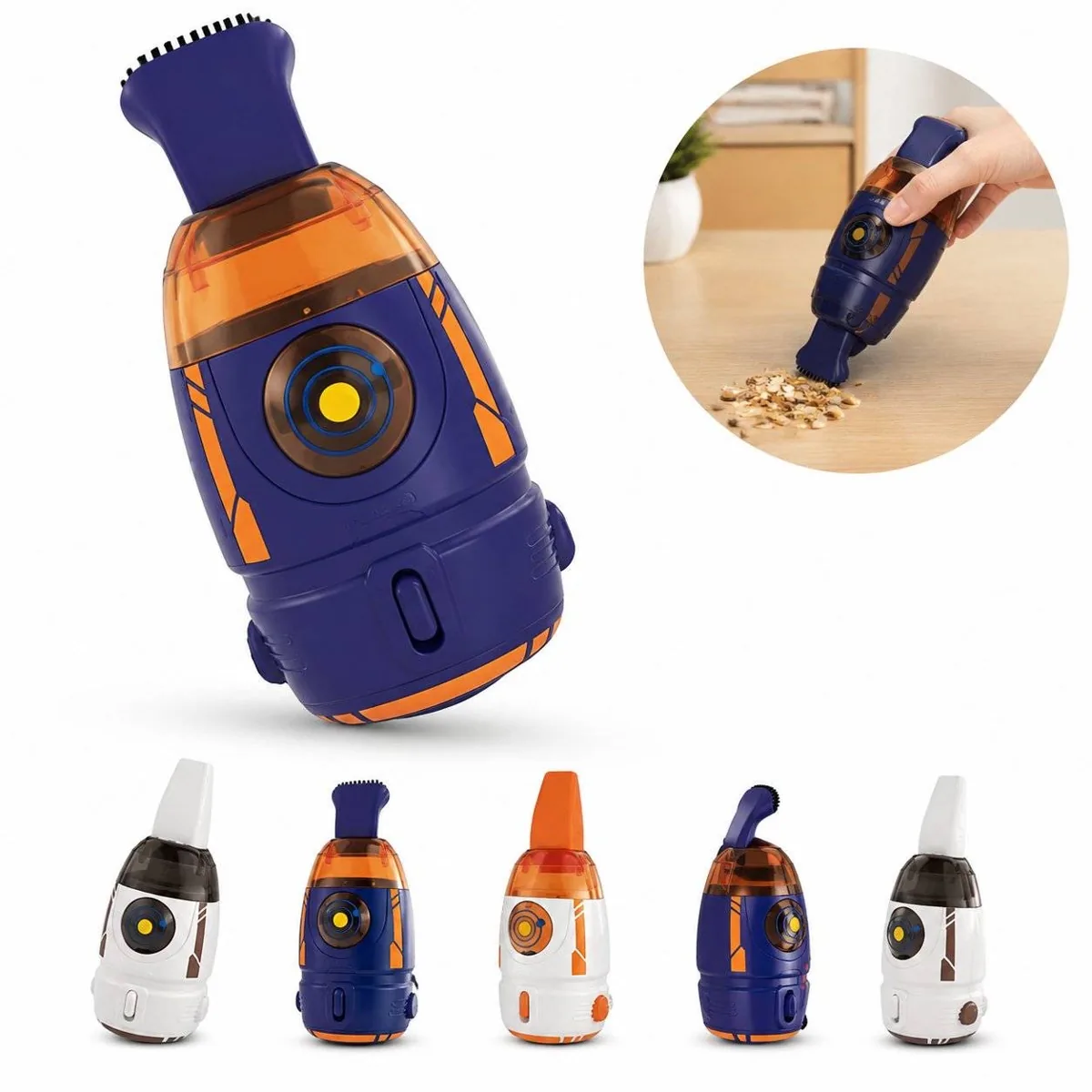 Compact Desk Cleaning Kit with Brush and Dustpan 2