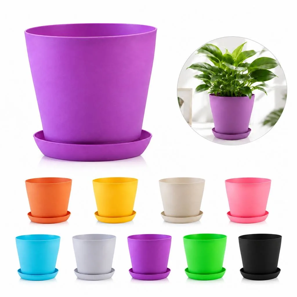 Weatherproof Resin Outdoor Plant Container 2
