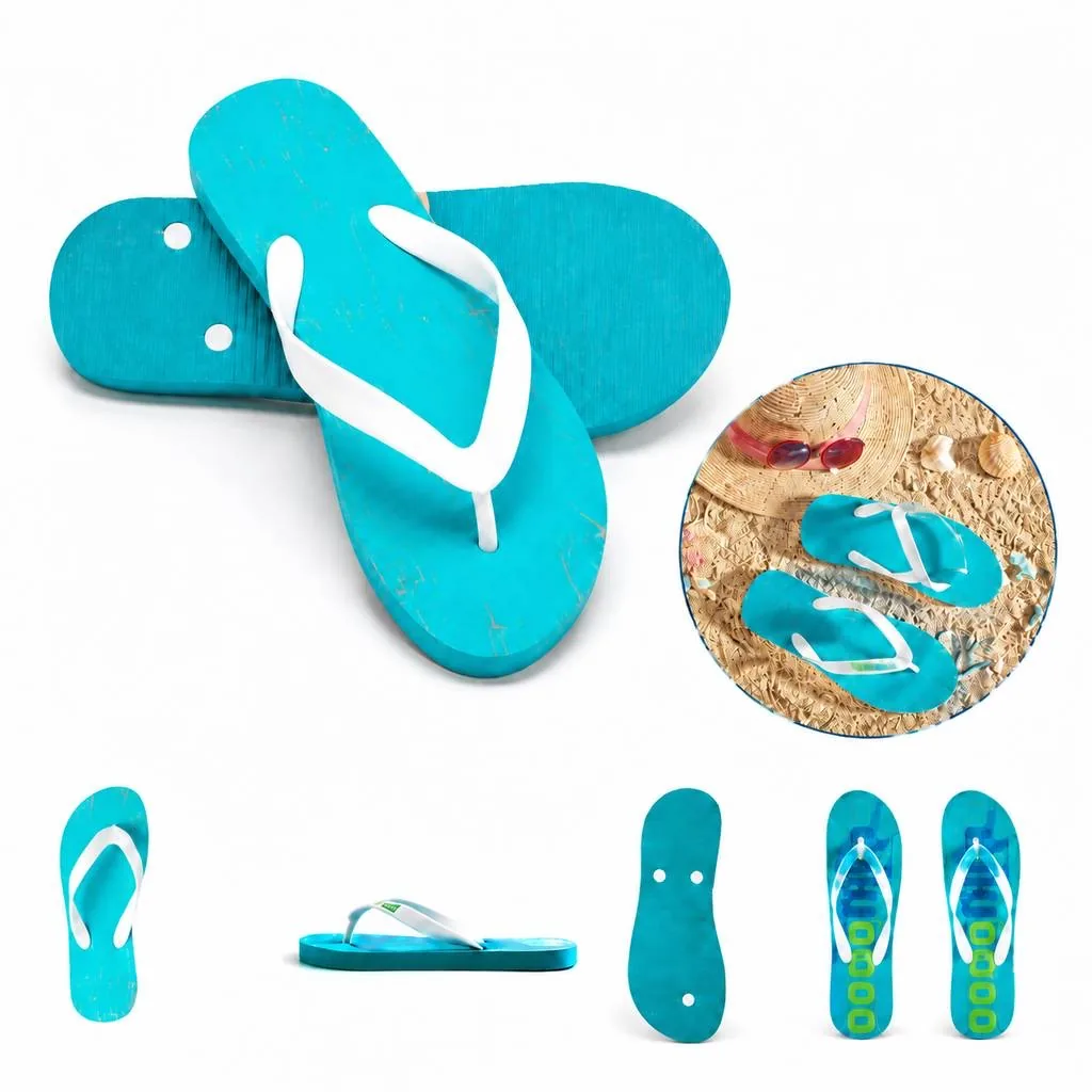 Lightweight Breathable Hollow Beach Sandals for Men Women 2