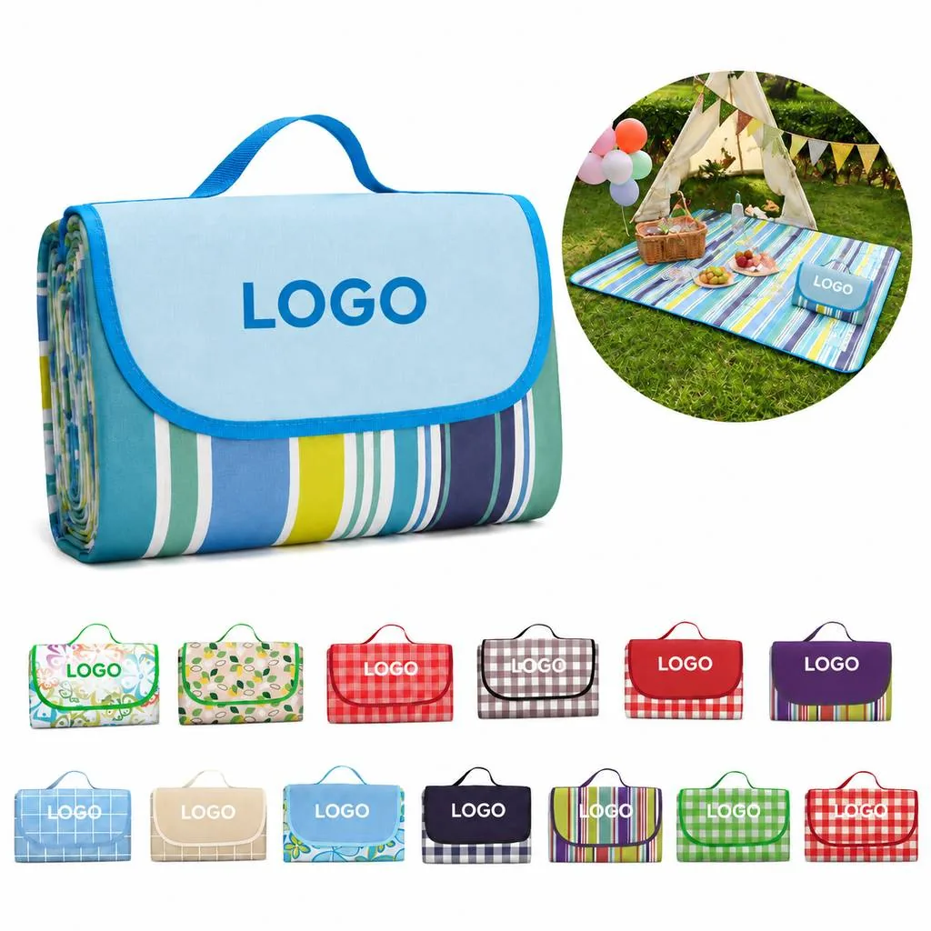 Foldable Waterproof Oxford Cloth Picnic Mat for Outdoor Use