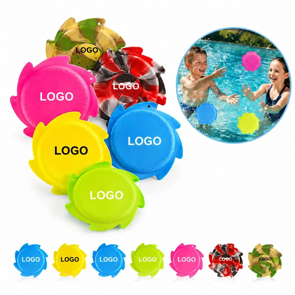 Soft Silicone Water Skipping Disc for Pool Beach Play