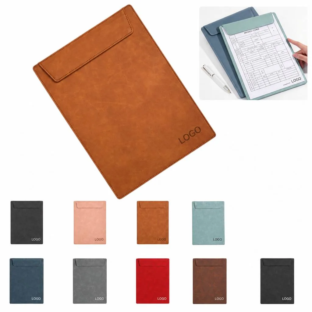 A4 Leather Writing Pad Document Folder