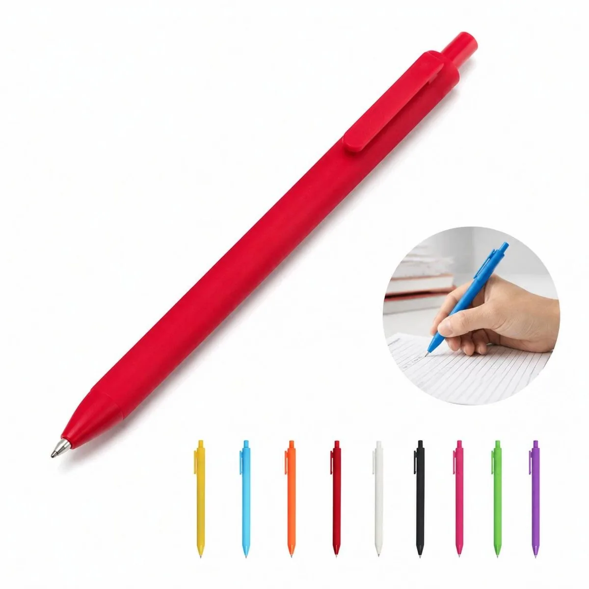 Logo Custom Ergonomic Advertising Pen for Promotional 2