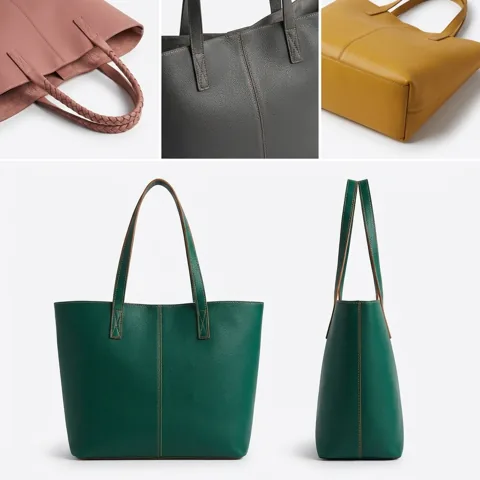 Structured Top-Handle Tote | Large-Capacity Organizer