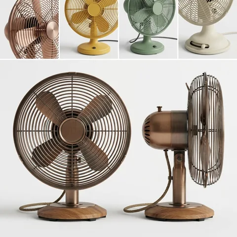 FlowPoint: Adjustable-Direction USB Office Fan