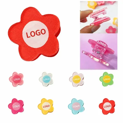 Flower-Shaped Desk Memo Holder for Notes and Reminders