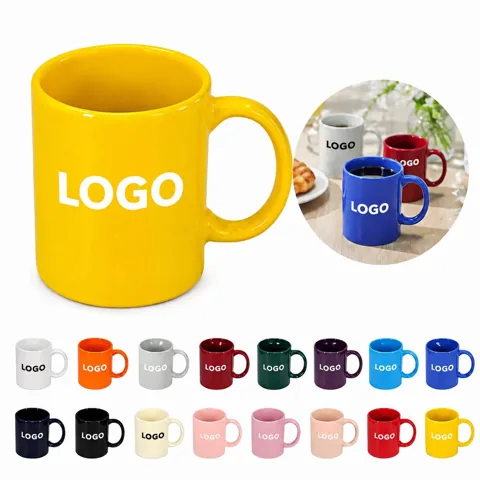Customizable Ceramic Coffee Mug for Hot Drinks