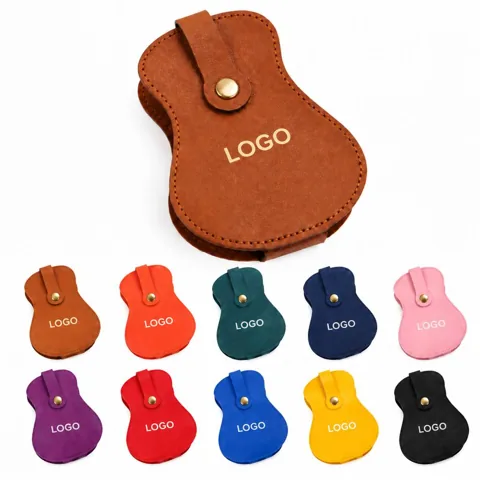 Guitar Pick Holder Pouch with Multiple Slots