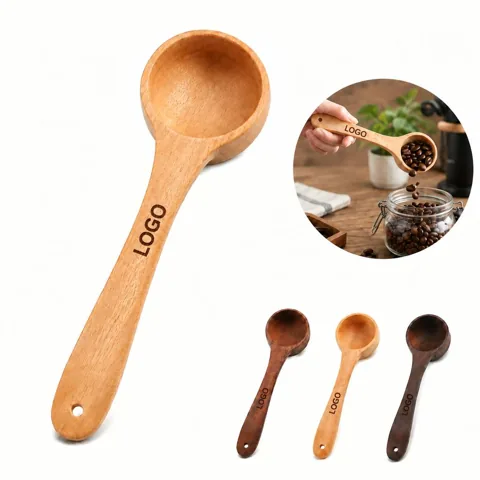 Wooden Coffee Scoop for Measuring Grounds