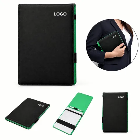 Leather Golf Scorecard Holder for Score Tracking