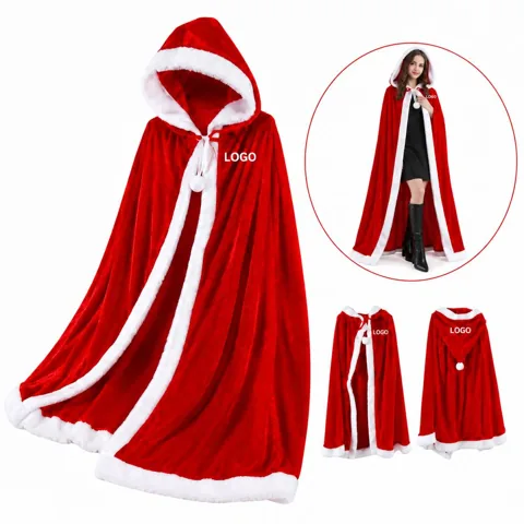 Festive Red Santa Claus Robe