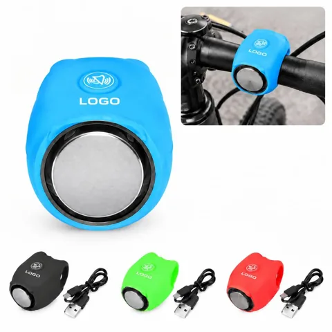 Loud Push-Button Bike Horn for Safety