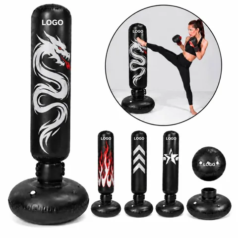 Soft Inflatable Punching Column for Kids Active Play