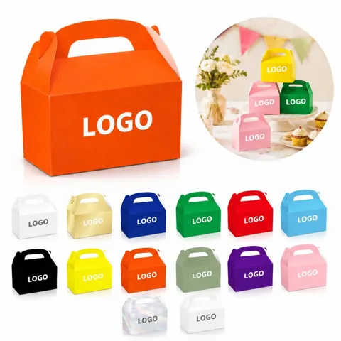 Portable Kraft Gift Box with Secure Latch