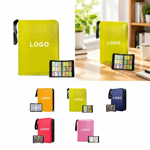 Protective Game Card Binder with Elastic Slots