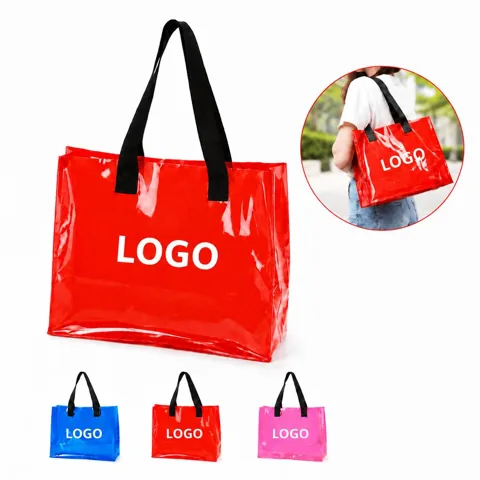 PVC Reusable Shopping Tote