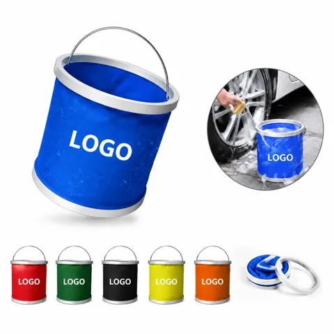 Collapsible Portable Car Wash Bucket Space-Saving