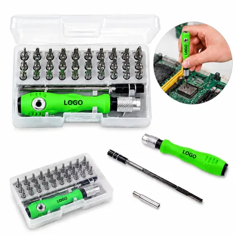 32-Piece Magnetic Screwdriver Kit for Home and Electronics