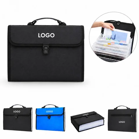 Portable 13-Layer Document Organizer for Home Office School