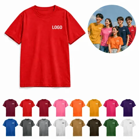 Personalized Soft Cotton Tee for Youth Crew Neck