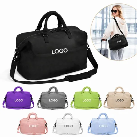 Spacious Nylon Sports Tote for Yoga Gym Travel