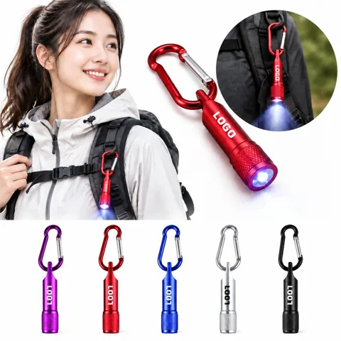 Compact LED Mini Flashlight for EDC and Camping