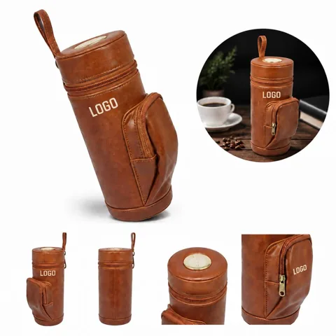 Cedar Wood Cigar Travel Sleeve Retro Portable Case