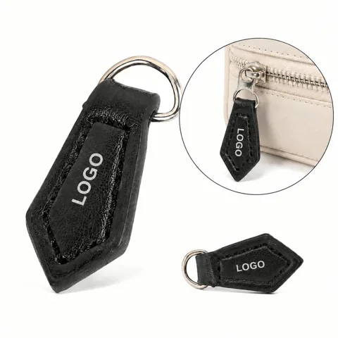 Soft Grip PU Zipper Pull for Bags and Luggage