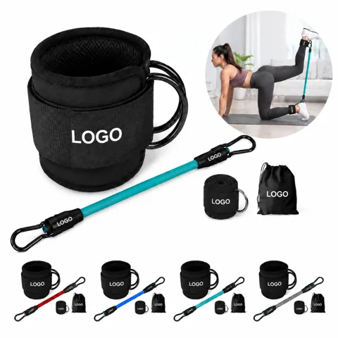 Adjustable Strap Leg Bands for Resistance Training