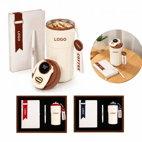 3-Piece Notebook Pen and Insulated Tumbler Office Set