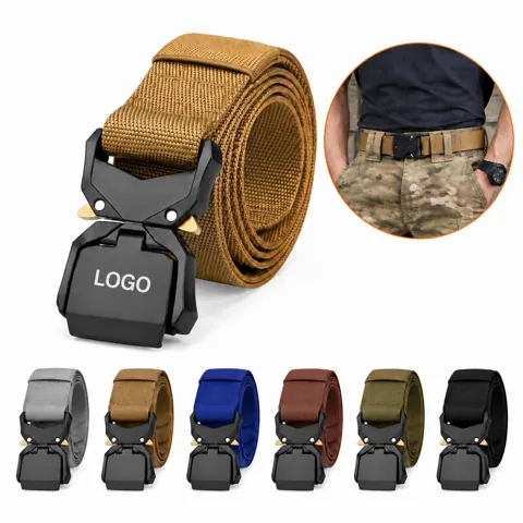 Men's Airflow Nylon Belt with Adjustable Buckle